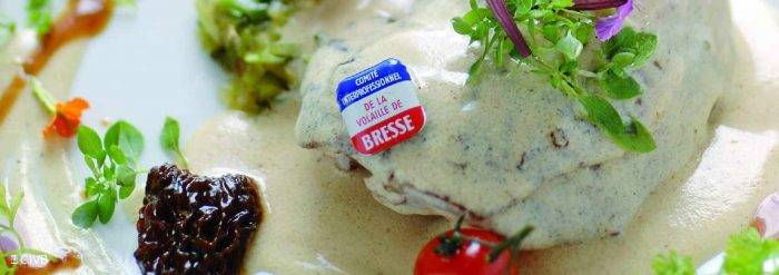 volaille de Bresse à la crème AOP